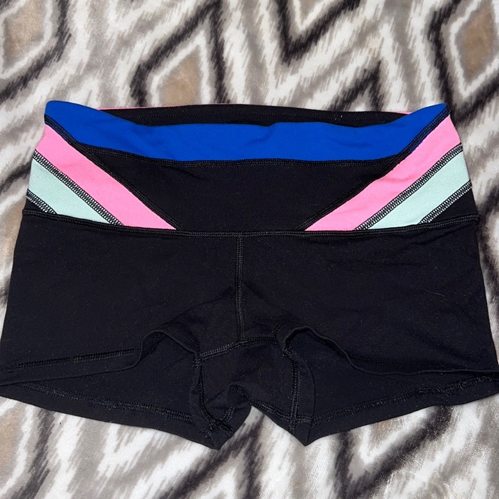 lululemon rare biker shorts